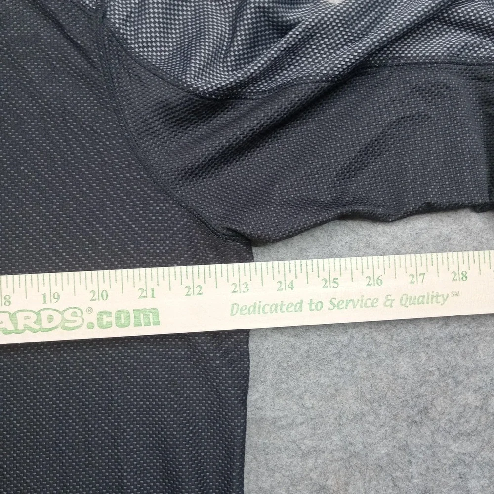 Calvin Klein Pullover Mens Large Gray‎ 1/4 Zip Long Sleeve Stretch Athletic Top